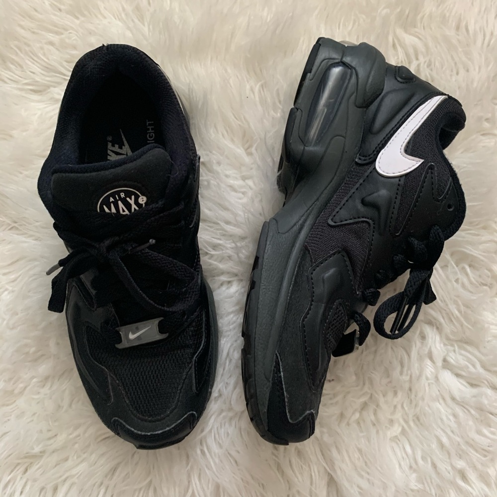 Nike Air Max Light Black Sneakers Size 4